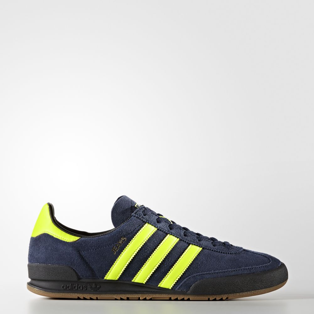 Adidas Jeans - Originals ανδρικα - Σκουρο Μπλε/Κίτρινα/Μαυρα,Μέγεθος: EU 36 – 54 2/3 (466QWGVH)